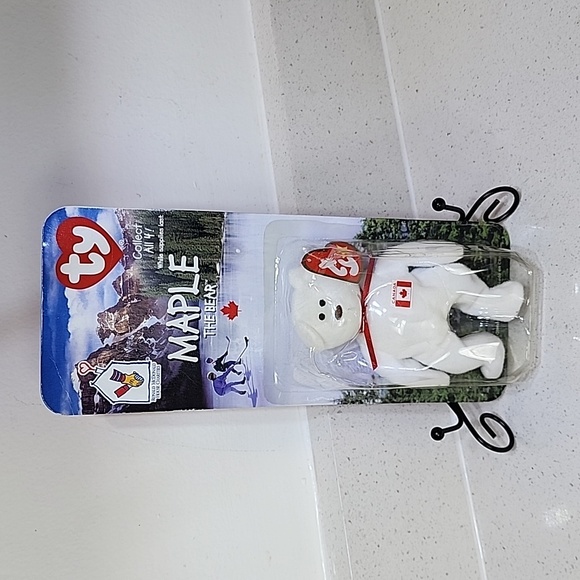 Vintage Maple The Bear Ty Beanie In the original packaging. - Picture 9 of 11